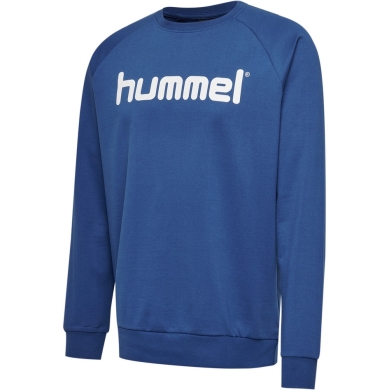 hummel Pullover Basic hmlGO Cotton Sweatshirt Big Logo (Cotton) dark blue Kids