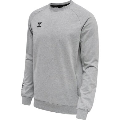 hummel Pullover hmlMOVE Grid Cotton Sweatshirt (Cotton) grey Men