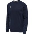 hummel Pullover hmlMOVE Grid Cotton Sweatshirt (Cotton) Navy Men