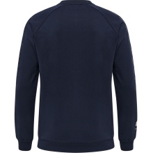 hummel Pullover hmlMOVE Grid Cotton Sweatshirt (Cotton) Navy Men