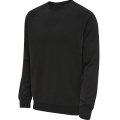 hummel Leisure Sweater hmlRED Classic Sweatshirt (sweat fabric, ribbed cuffs) black Men