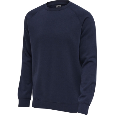 hummel Casual Sweatshirt hmlRED Classic Sweatshirt (Sweat fabric, ribbed cuffs) navy blue Men