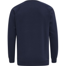 hummel Casual Sweatshirt hmlRED Classic Sweatshirt (Sweat fabric, ribbed cuffs) navy blue Men