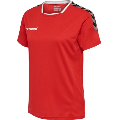 hummel Sport Shirt hmlAUTHENTIC Poly Jersey (lightweight jersey fabric) Short Sleeve red Women