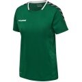 hummel Sport-Shirt hmlAUTHENTIC Poly Jersey (lightweight jersey fabric) Short Sleeve dark green Women