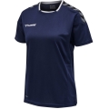 hummel Sport-Shirt hmlAUTHENTIC Poly Jersey (lightweight jersey fabric) Short Sleeve navy blue Women