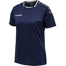 hummel Sport-Shirt hmlAUTHENTIC Poly Jersey (lightweight jersey fabric) Short Sleeve navy blue Women