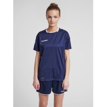 hummel Sport-Shirt hmlAUTHENTIC Poly Jersey (lightweight jersey fabric) Short Sleeve navy blue Women