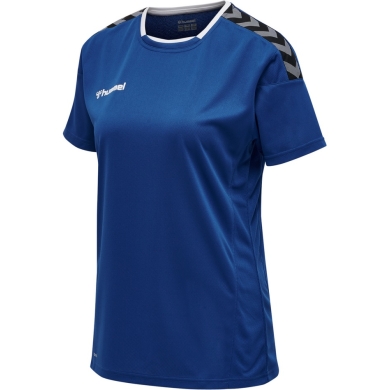 hummel Sport-Shirt hmlAUTHENTIC Poly Jersey (lightweight jersey fabric) Short Sleeve dark blue Women