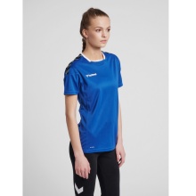 hummel Sport-Shirt hmlAUTHENTIC Poly Jersey (lightweight jersey fabric) Short Sleeve dark blue Women