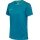 hummel Sport-Shirt hmlAUTHENTIC Poly Jersey (lightweight jersey fabric) Short Sleeve teal blue Women