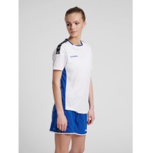 hummel Sport-Shirt hmlAUTHENTIC Poly Jersey (lightweight jersey fabric) Short sleeve white/blue Women