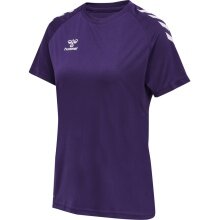 hummel Sport Shirt hmlCORE XK Core Poly (Interlock Fabric) Short Sleeve Purple/White Women