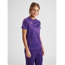 hummel Sport Shirt hmlCORE XK Core Poly (Interlock Fabric) Short Sleeve Purple Women