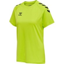 hummel Sport Shirt hmlCORE XK Core Poly (Interlock Fabric) Short Sleeve Lime Green Women