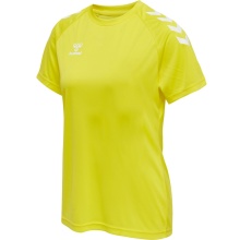 hummel Sport Shirt hmlCORE XK Core Poly (Interlock Fabric) Short Sleeve Yellow Women