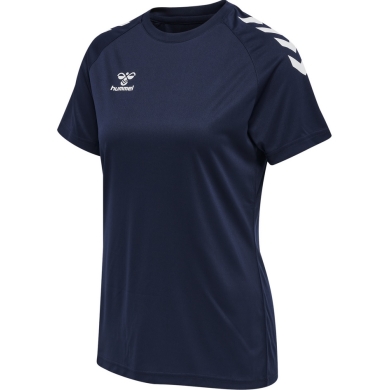 hummel Sport-Shirt hmlCORE XK Core Poly (Interlock Fabric) Short Sleeve Navy Blue Women