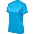 hummel Sport Shirt hmlCORE XK Core Poly (Interlock Fabric) Short Sleeve Blue Women