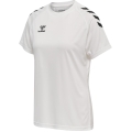 hummel Sport-Shirt hmlCORE XK Core Poly (Interlock Fabric) Short Sleeve White Women