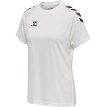 hummel Sport-Shirt hmlCORE XK Core Poly (Interlock Fabric) Short Sleeve White Women