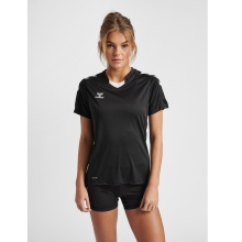 hummel Sport-Shirt hmlCORE XK Poly Jersey (robust double knit) Short sleeve black Women