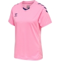 hummel Sport-Shirt hmlCORE XK Poly Jersey (robust double knit) Short sleeve pink Women