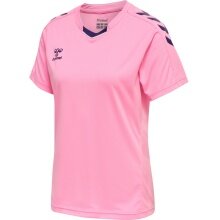 hummel Sport-Shirt hmlCORE XK Poly Jersey (robust double knit) Short sleeve pink Women