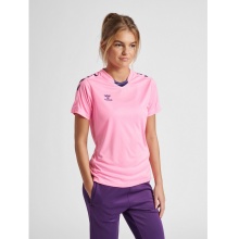 hummel Sport-Shirt hmlCORE XK Poly Jersey (robust double knit) Short sleeve pink Women