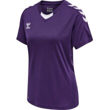 hummel Sport-Shirt hmlCORE XK Poly Jersey (robust double knit) Short Sleeve purple/white Women