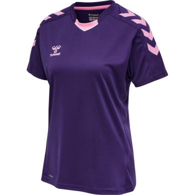 hummel Sport Shirt hmlCORE XK Poly Jersey (robust double knit) Short Sleeve purple Women