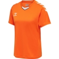 hummel Sport-Shirt hmlCORE XK Poly Jersey (robust double knit) short sleeve orange women