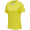 hummel Sport-Shirt hmlCORE XK Poly Jersey (robust double knit) Short sleeve yellow Women