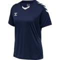 hummel Sport-Shirt hmlCORE XK Poly Jersey (robust double knit) short sleeve navy blue women