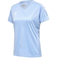 hummel Sport-Shirt hmlCORE XK Poly Jersey (robust double knit) short sleeve light blue women