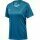 hummel Sport-Shirt hmlCORE XK Poly Jersey (robust double knit) short sleeve coral blue women