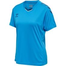 hummel Sport-Shirt hmlCORE XK Poly Jersey (robust double knit) Short Sleeve blue Women