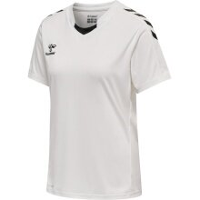 hummel Sport-Shirt hmlCORE XK Poly Jersey (robust double knit) Short sleeve white Women