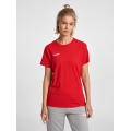 hummel Sport/Leisure Shirt hmlGO Cotton Short Sleeve red Women