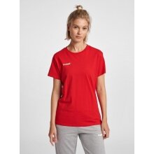 hummel Sport/Leisure Shirt hmlGO Cotton Short Sleeve red Women