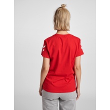 hummel Sport/Leisure Shirt hmlGO Cotton Short Sleeve red Women