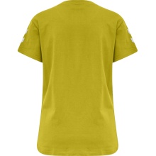 hummel Sport/Leisure Shirt hmlGO Cotton Short Sleeve Yellow Women