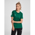 hummel Sport/Leisure Shirt hmlGO Cotton (Cotton) Short Sleeve Dark Green Women