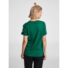 hummel Sport/Leisure Shirt hmlGO Cotton (Cotton) Short Sleeve Dark Green Women