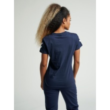 hummel Sport/Leisure Shirt hmlGO Cotton Short Sleeve Navy Blue Women