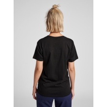 hummel Sport/Leisure Shirt hmlGO Cotton Big Logo (Cotton) Short Sleeve Black Women