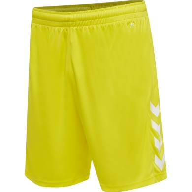 hummel Sports Shorts hmlCORE XK Poly Shorts (robust double knit, without side pockets) Short yellow Men