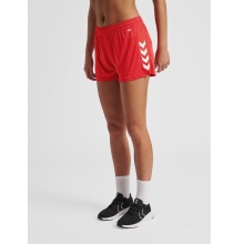 hummel Sports Shorts hmlCORE XK Poly Shorts (durable double knit, without side pockets) Short red Women