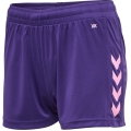 hummel Sports Shorts hmlCORE XK Poly Shorts (durable double knit, without side pockets) Short purple Women