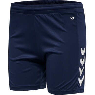 hummel Sports Shorts hmlCORE XK Poly Shorts (robust double knit, without side pockets) Short navy blue Women