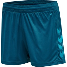 hummel Sports Shorts hmlCORE XK Poly Shorts (robust double knit, without side pockets) Short coral blue Women